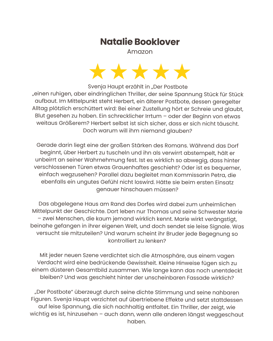 Westerwald Chroniken | Band 5 | Der Postbote