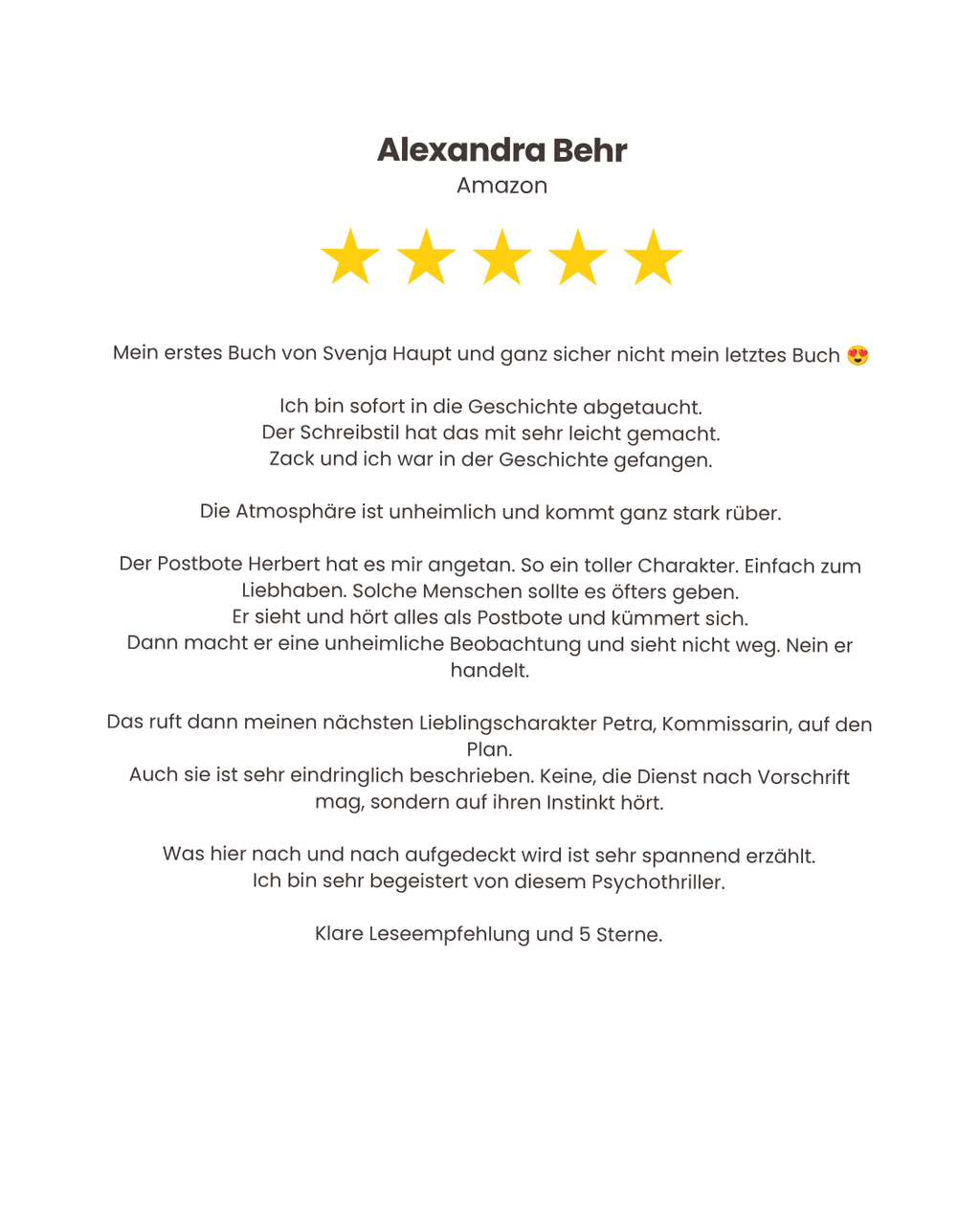 Westerwald Chroniken | Band 5 | Der Postbote