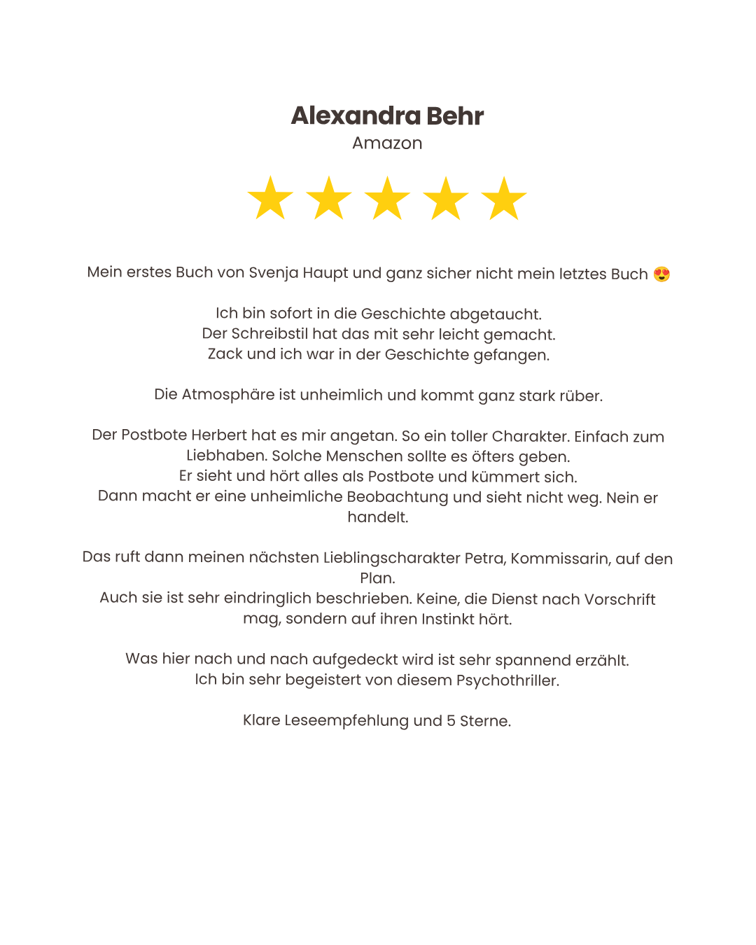 Westerwald Chroniken | Band 5 | Der Postbote